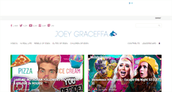 Desktop Screenshot of joeygraceffa.com