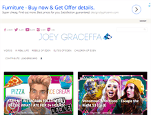 Tablet Screenshot of joeygraceffa.com